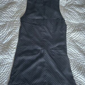 One Clothing Black and White Polka Dot Dress